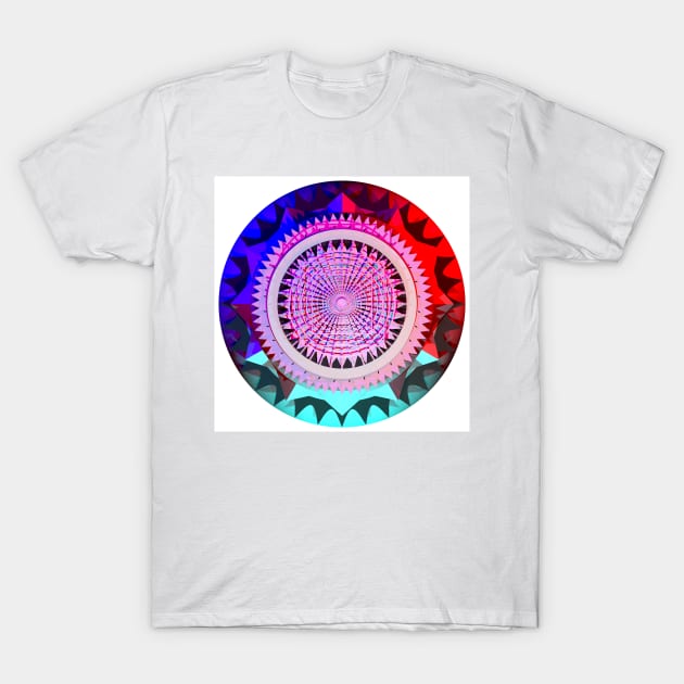 Pop Mandala T-Shirt by jlevien